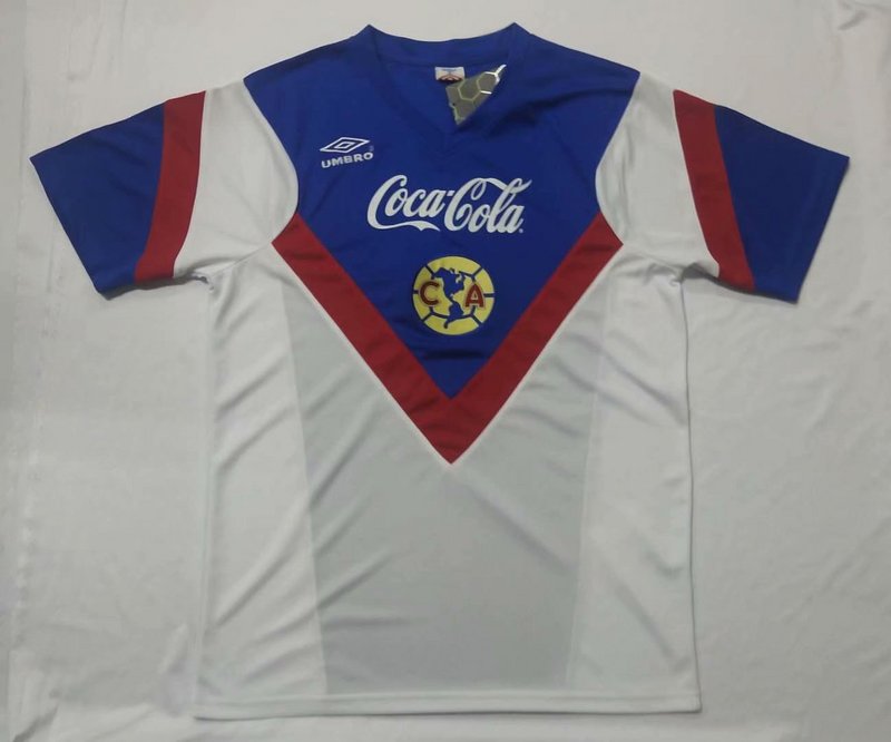 AAA Quality Club America 93/94 Away White Soccer Jersey